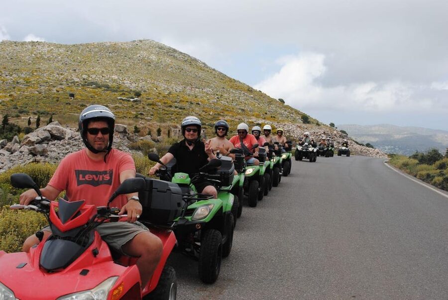 Crete: Off-Road Quad Safari Evening Tour with Hotel Transfer - Monastery of St. George Selinari: A Calm Stop With Views and a Stretch