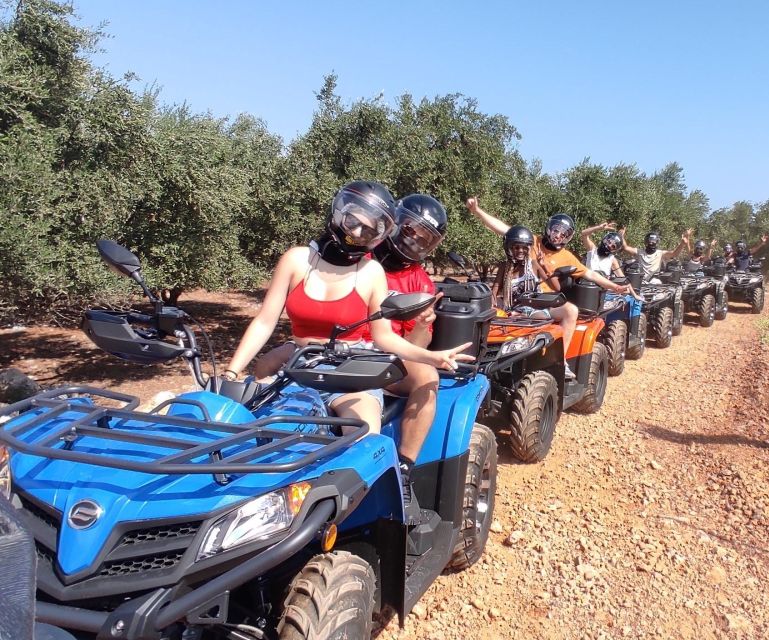 Crete: Off-Road Quad Safari with Lunch/Dinner - Milatos Beach and a Seaside Safari Through Narrow Streets
