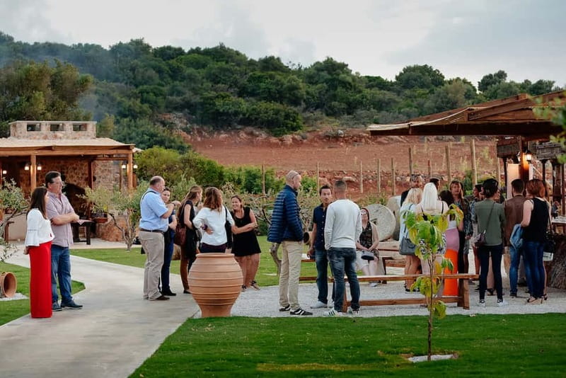 Crete: Olive Oil Festival, Farm Dinner, Live Show & Pickup - Wood-fired dinner buffet: what to watch for on your plate
