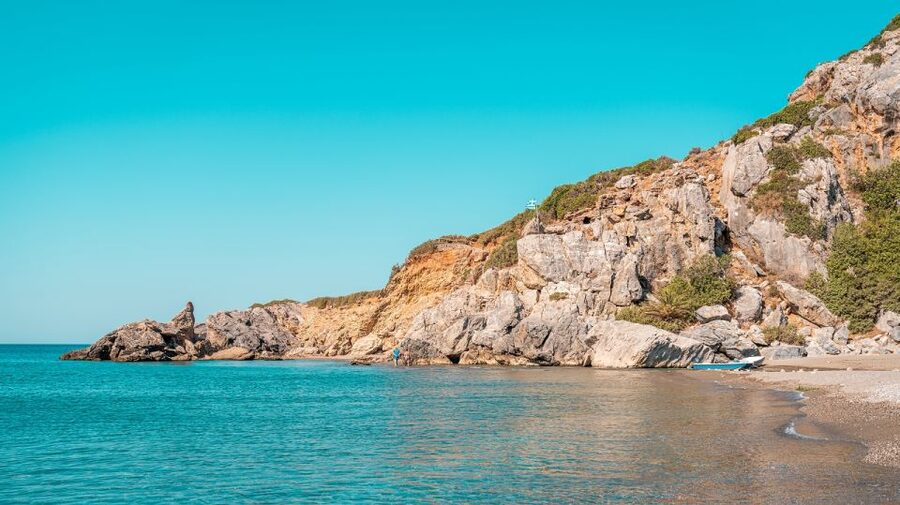 Crete: Preveli Tropical Beach and Palm Forest - The Palm Forest walk: Theophrastus palms and a cooler change of pace