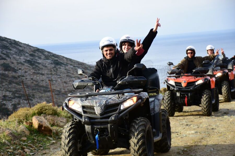 Crete: Quad Safari, Olive Mill with Tasting & Ghost Village - A lesser-known ride stop and the scenic drive that breaks up the day