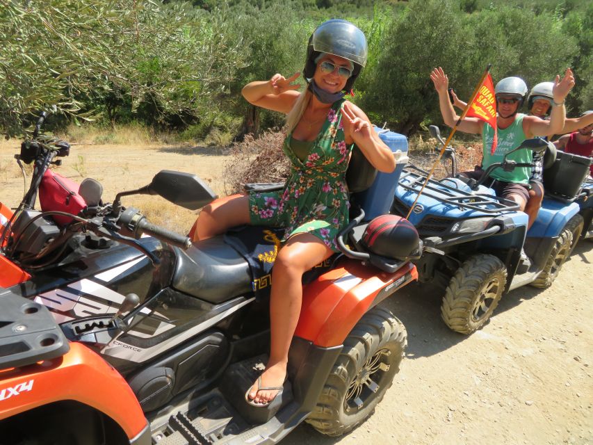 Crete: Quad Safari with Monastery, Malia Palace and Lunch - Latsida Tavern Lunch: A Real Cretan Meal Break From the Ride