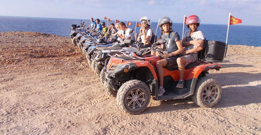 Crete: Quad Safari with Monastery, Malia Palace and Lunch - Morning Start in Malia: Safety Briefing and Getting on the ATV