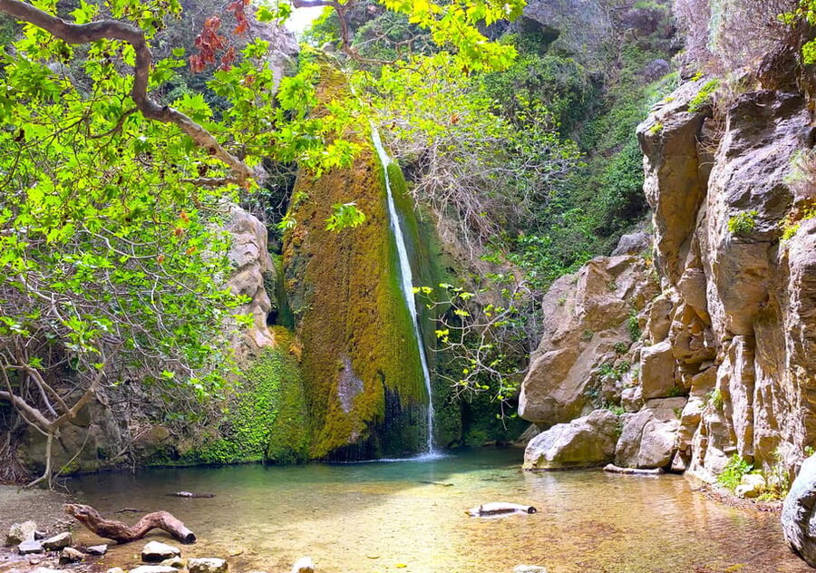 Crete: Richtis Gorge & Waterfall Guided Hiking Tour - Richtis Gorge in the Sitia Geopark, 20m Waterfall on a River Walk