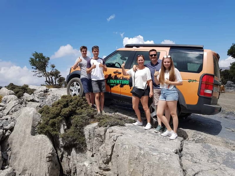 Crete: Richtis Waterfall Full-Day Tour with Olive Tasting - The 4x4 to Richtis Beach: what the ride is really like