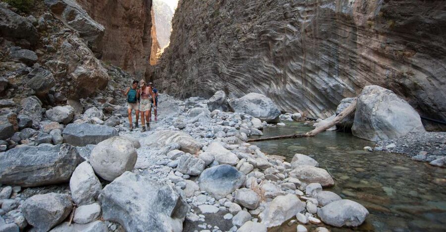 Crete: Samaria Gorge Hike - Skaleta and the Quick Break Strategy: How to Keep It Manageable