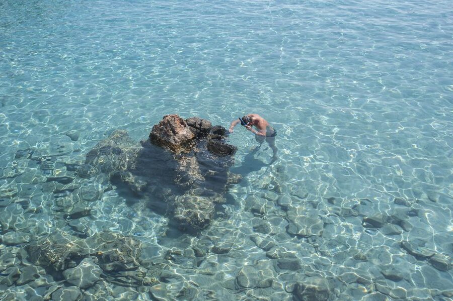 Crete: Spinalonga, Elounda, & Agios Nikolaos Boat Tour & BBQ - The boat crossing across Mirabello Bay: your scenic pause before Spinalonga