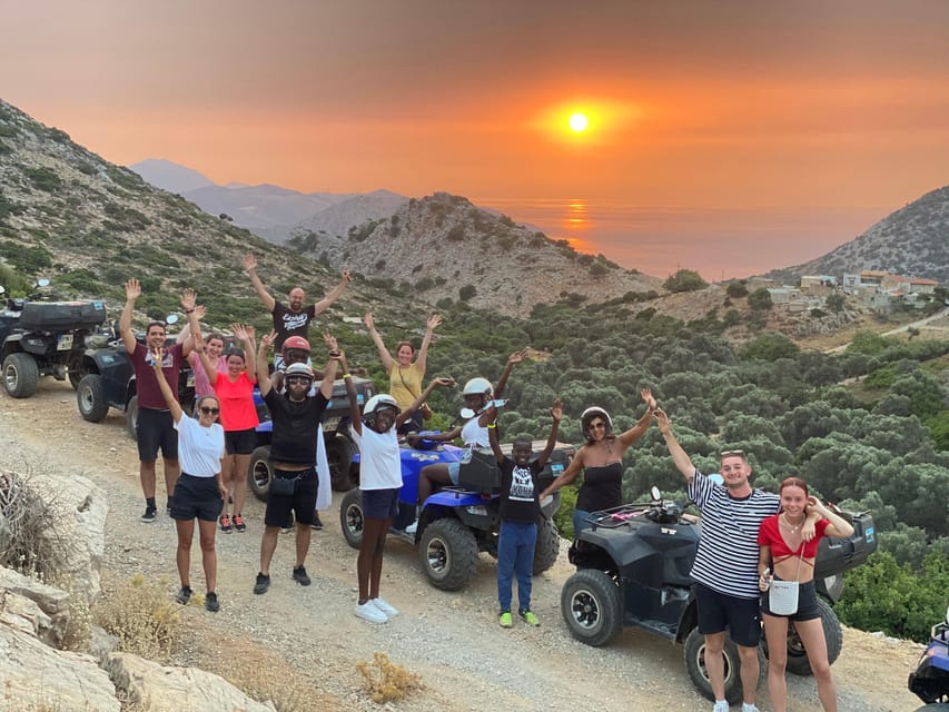Crete: Sunset or Morning Quad with Local Products Tasting - Price Value: Why the $94 Per Group Up to 2 Can Add Up Well