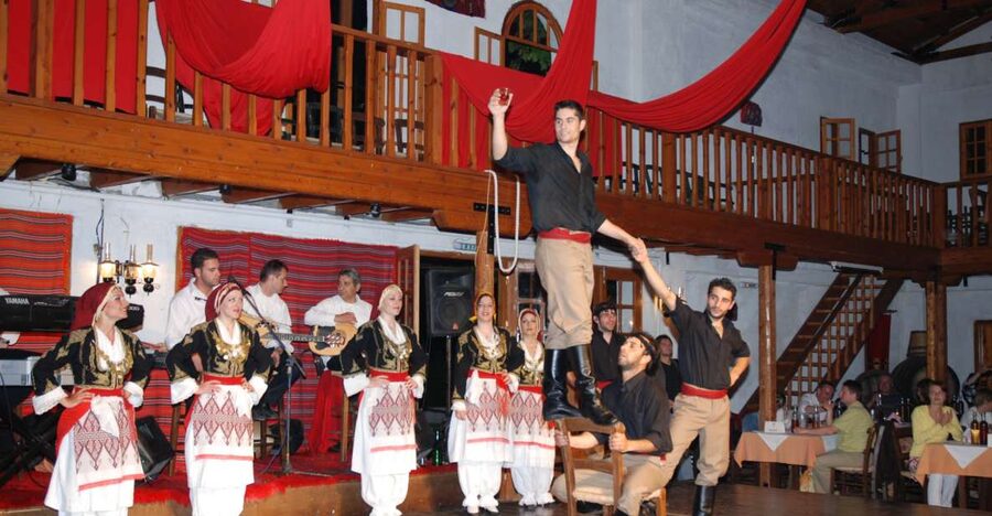 Crete: Traditional Dance Show and Buffet Dinner with Wine - Unlimited wine, water, and what costs extra