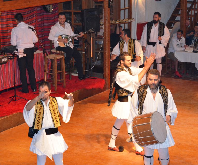 Crete: Traditional Dance Show and Buffet Dinner with Wine - Kato Karouzana under the stars, village walk and early music