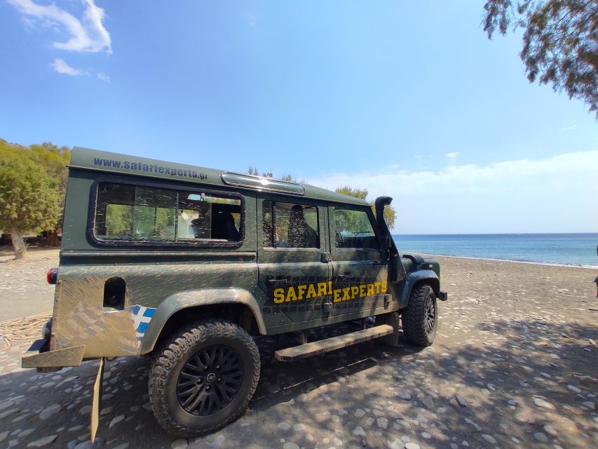 Crete: Trypiti Beach Off-Road South Tour w/ Lunch & Wine - Pickup, vehicles, and how the day actually starts