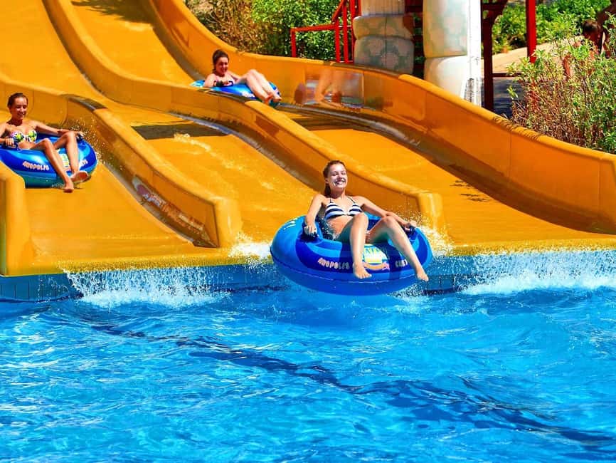 Crete: WaterCity Waterpark with Hotel Pickup - Your 6 hours inside WaterCity: slides, lazy river, wave pool, jacuzzi