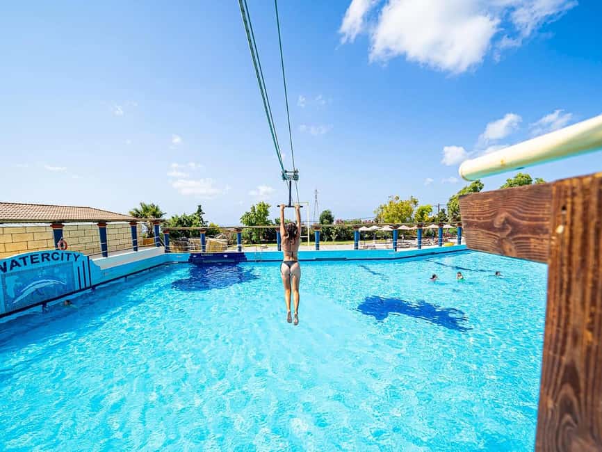 Crete: WaterCity Waterpark with Hotel Pickup - Food, towels, and the comfort stuff you should pack