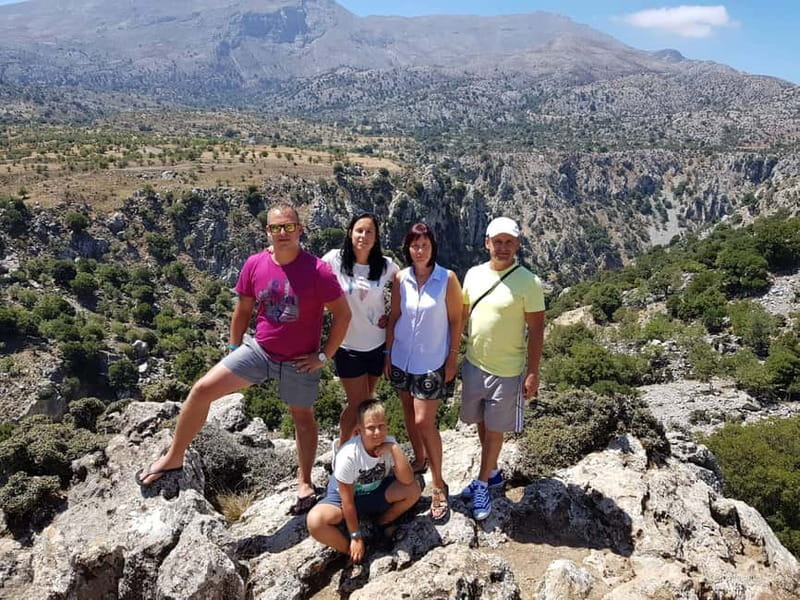 Crete: Zeus Cave, Lassithi Plateau, and Olive Factory Tour - Land Rover comfort on a bumpy mountain day