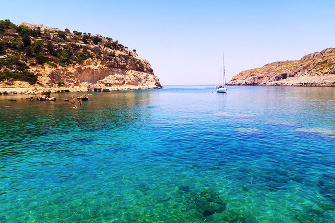 Day Cruise by a Sailing Yacht to the most beautiful bays or Rhodes (Small Group) - Lunch and drinks: where the Greek comfort food hits hardest