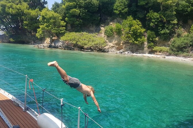 Day sailing Skiathos Skopelos with lunch on Rainbow yacht - More swim and snorkel time, and the chance of a little sea magic