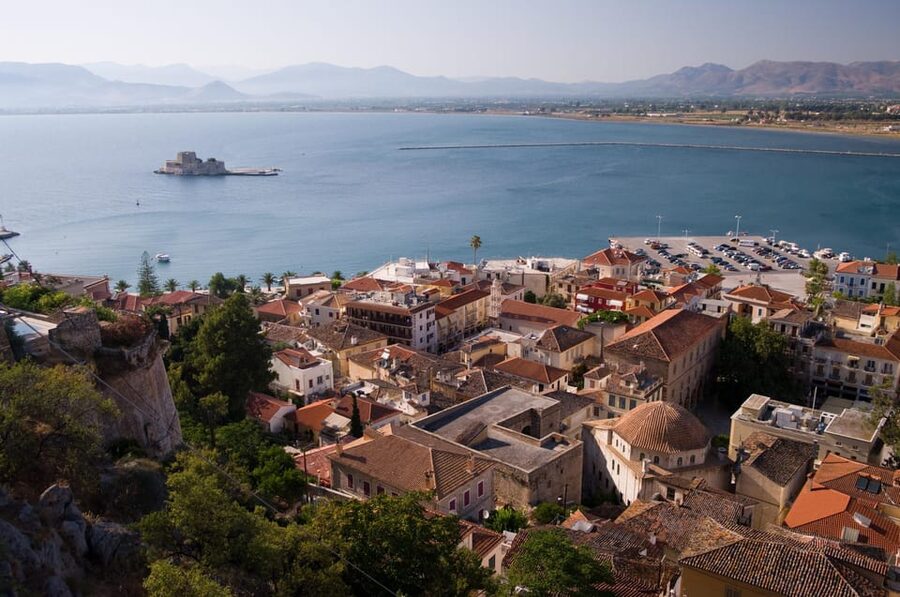 Day Tour to Mycenae and Nafplio with Lunch - The Morning Drive From Athens and the Corinth Canal View-Route