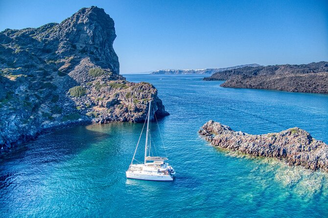 Deluxe Santorini Sailing with BBQ and Drinks Shared Tour - Why a deluxe catamaran day cruise feels like the smart move in Santorini