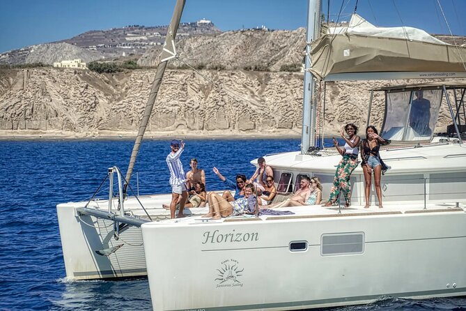 Deluxe Santorini Sailing with BBQ and Drinks Shared Tour - How long is the cruise, and how to think about sunset versus daytime