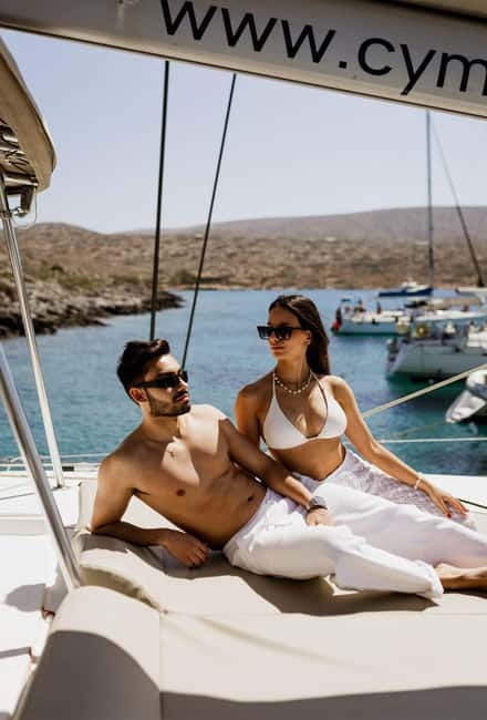 Dia: Day & Sunset Cruise with Menu by Greece's Top 100 Chef - The chef-led menu is the main event, not a side dish