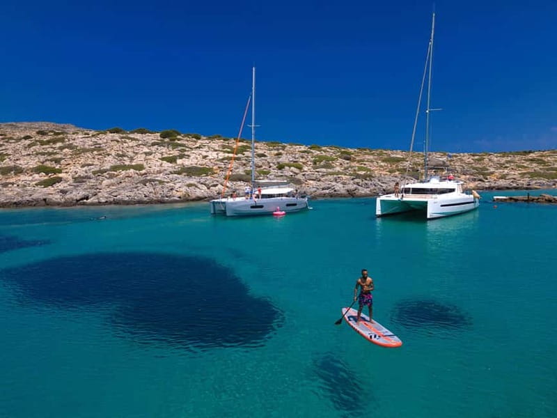 Dia Island Catamaran - Premium Lunch, Open Bar, Small Group - Itinerary Rhythm: Photo Stop, Sailing Time, Dia Bay Play, Then Return