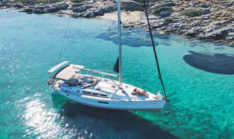 Dia Sailing Cruise With All-inclusive Meal And Drinks - Getting to the boat: Marina Cafe in Heraklion and the 1-hour sail out