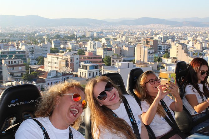 Dinner in the Sky Athens - Food and drinks: what the 6-course menu really feels like