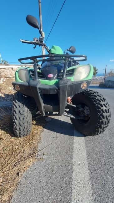 Discover Santorini on Quadbike Available with pick up! - Why an automatic quad bike fits Santorini so well
