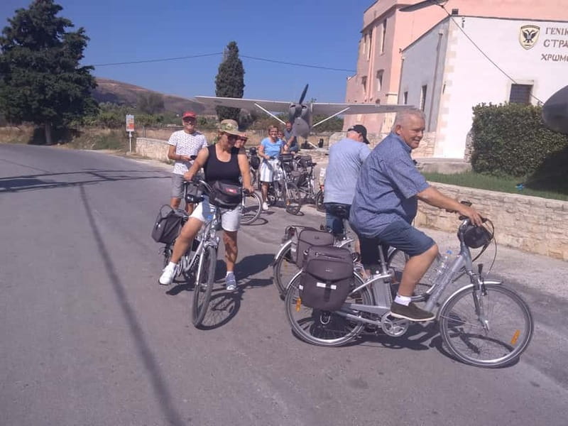 e-Bike Guided Tour to Myli Gorge with Full Lunch included - Chromonastiri and the Villa Clodio military museum