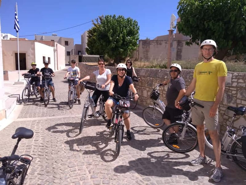 e-Bike Guided Tour to Myli Gorge with Full Lunch included - E-bikes in Rethymno hills, and what “minimum effort” means for you