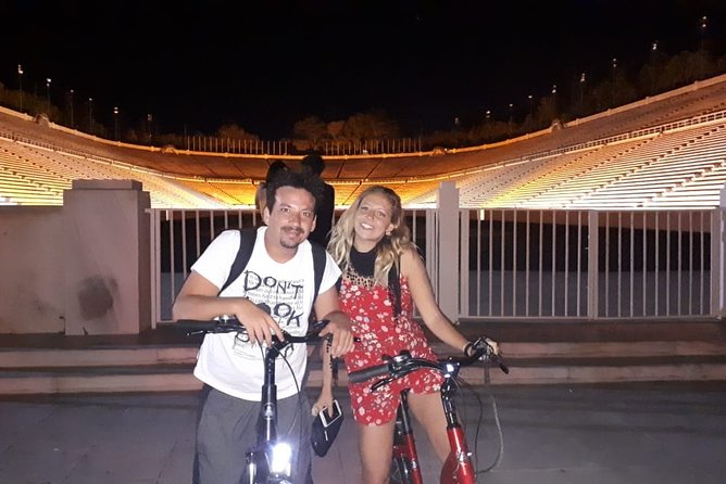 Electric Bike Tour of Athens by Night - Roman Agora from the outside, plus an ancient market peek