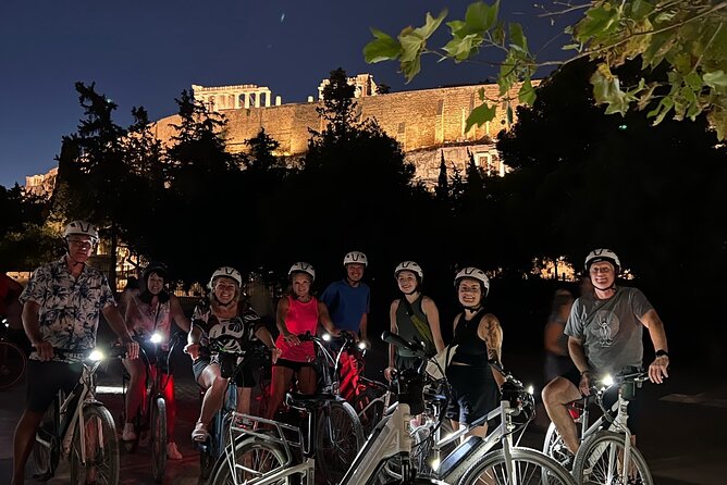 Electric Bike Tour of Athens by Night - Meeting at Thisseio and getting set up fast