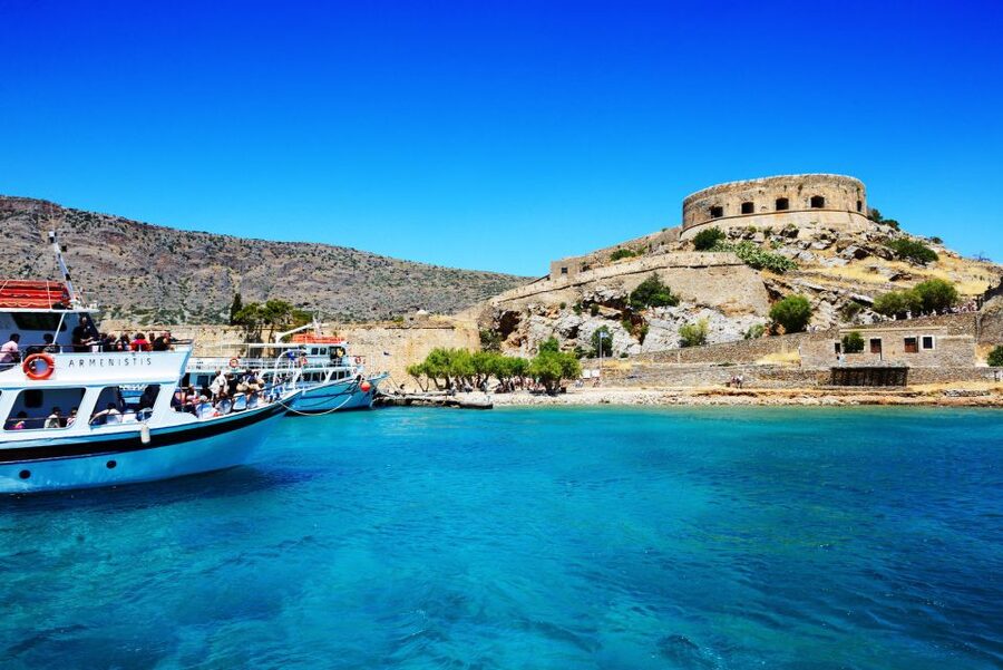 Elounda: Spinalonga Guided Boat Tour with BBQ and Swimming - Kolokytha Beach Break: Swimming and Snorkeling Without Rushing