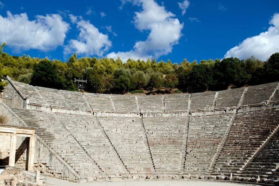 Epidaurus: Temple of Asclepius & Theatre with optional audio - Inside the Epidaurus Theatre: Seats, Sound, and the Shell-Like Structure