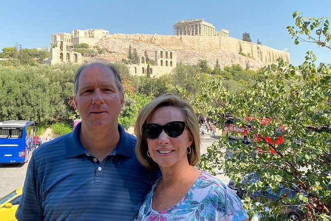 Essential Athens Full Day Private Tour - Best Shore Excursion - Lycabettus views and Syntagma Square, where Athens feels like a real city