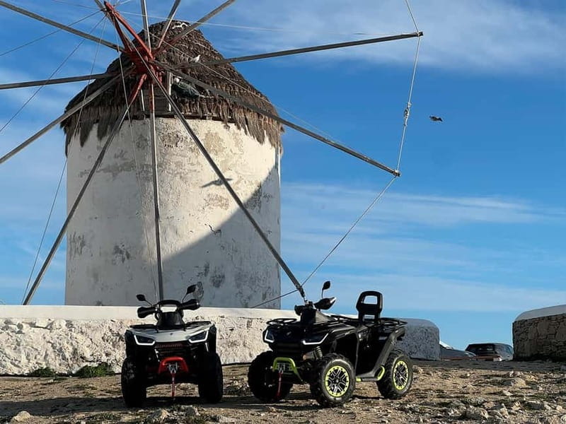 Explore Mykonos Island with a 650cc ATV / QUAD Tour - Why a 650cc quad tour makes sense on Mykonos