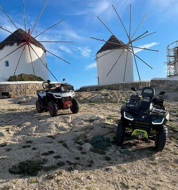 Explore Mykonos Island with a 650cc ATV / QUAD Tour - How far you’ll go on a short, 3-hour slot