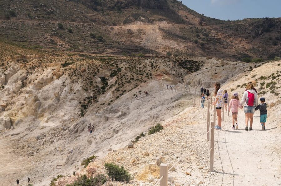 Explore Nisyros Island with Hotel Pick Up and Guided Tour - Mandraki’s Byzantine castle and Panagia monastery: history that feels like stone