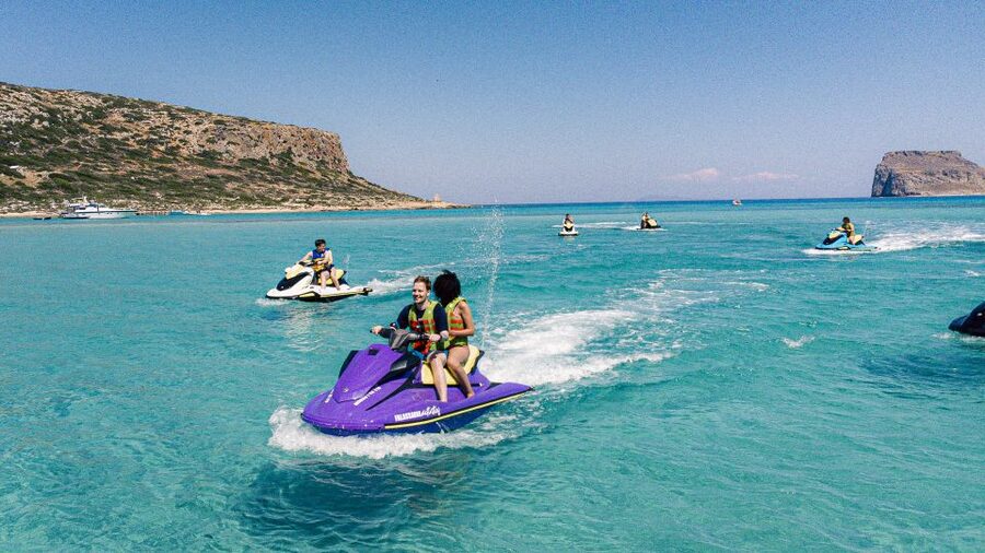 Falasarna: Jet Ski Safari to Balos Beach - Balos Lagoon Stop: Swim, Photos, and Choosing the Right Time Slot