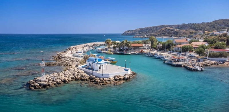 Faliraki: Boat Trip to Afandou Caves, Anthony Quinn & Ladiko - The Boat, the Crew, and Why 35 Passengers Feels Different