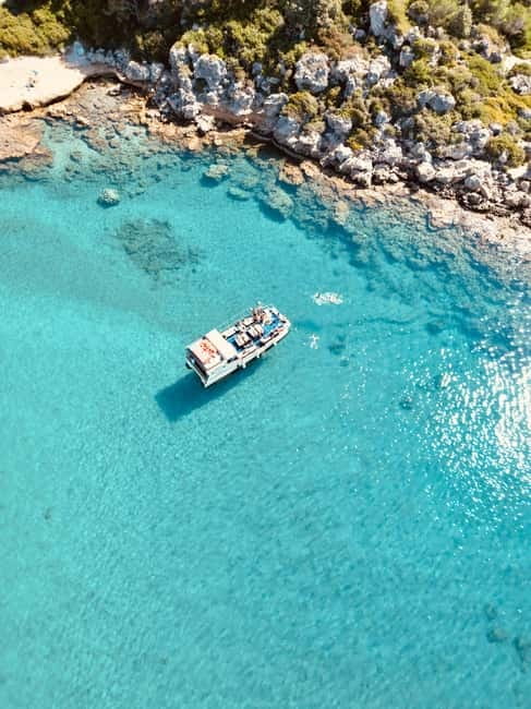 Faliraki: Boat Trip to Anthony Quinn & The Caves with Drinks - A Yellow Semi-Sub Cruise That Mixes Views, Swimming, and Fish Watching