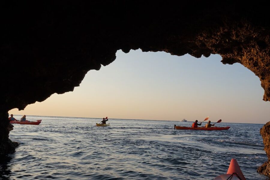 Faliraki: Sunrise Sea Kayaking Experience with Breakfast - Paddling to Anthony Quinn’s Bay, where the sunrise stop earns its name