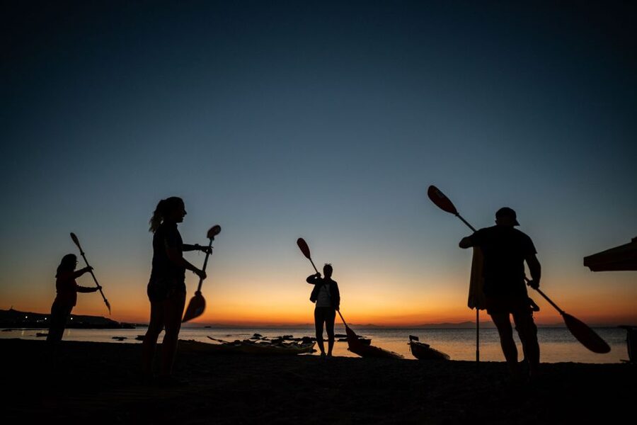 Faliraki: Sunrise Sea Kayaking Experience with Breakfast - Small group dynamics, and why calm leadership matters