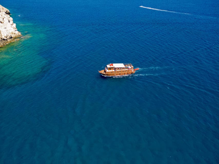 Faliraki : Transfer & Cruise to Lindos with 3 Swimming Stops - Key things to know before you go