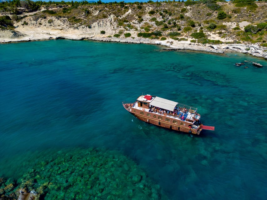 Faliraki : Transfer & Cruise to Lindos with 3 Swimming Stops - Why this pirate boat cruise to Lindos makes sense for a full day