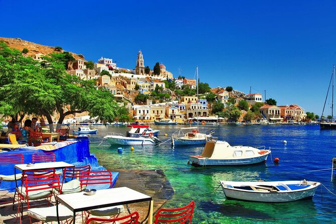 Fast Boat To Symi with a swimming stop at St George's Bay! (Only 1hr journey) - Key points at a glance