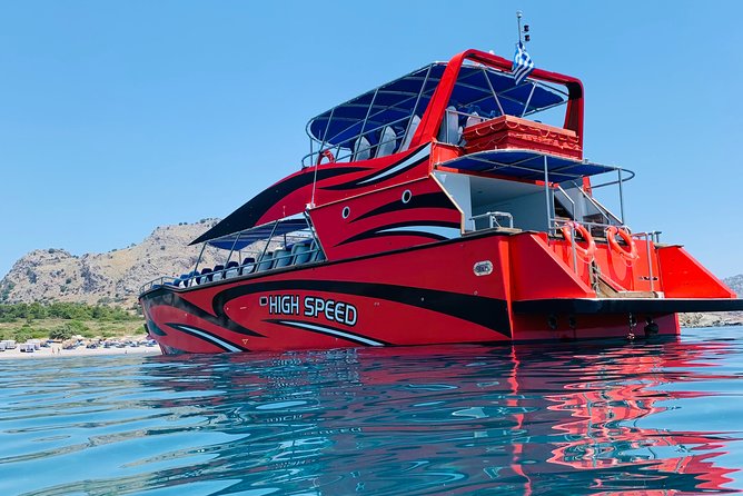 Fast Boat To Symi with a swimming stop at St George's Bay! (Only 1hr journey) - Fast Boat Rhodes to Symi: the one-hour payoff