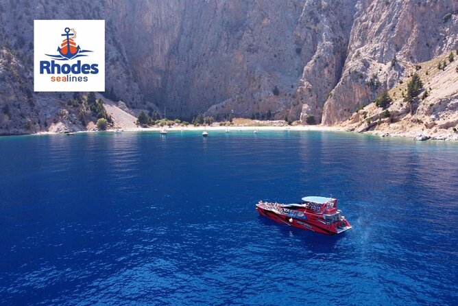 Fast Boat To Symi with a swimming stop at St George's Bay! (Only 1hr journey) - Symi in 3 hours: how to use your free time well