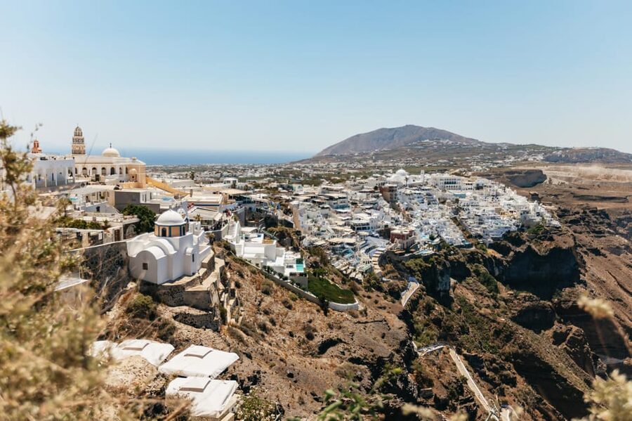 Fira: Guided Foodie Walking Tour with Tastings - Firostefani Meeting Point, 4 Hours of Food, and Why the Route Matters