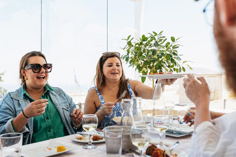 Fira: Guided Foodie Walking Tour with Tastings - Loukoumades, Greek Honey, and How to Spot the Sweet Wins